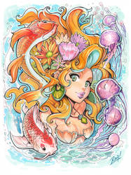 Underwater Traditional Mermaid Fantasy