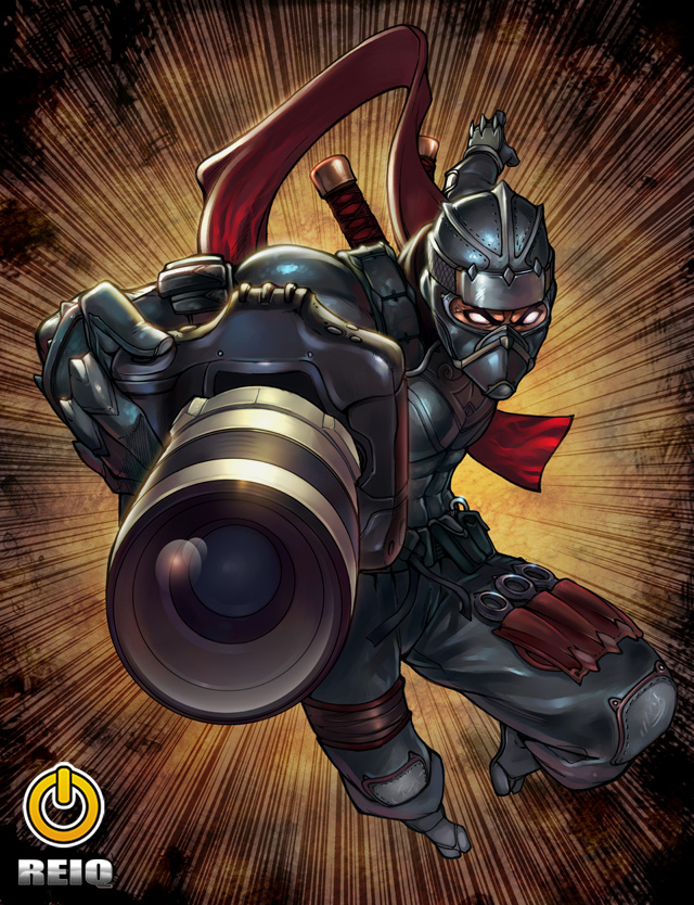 Katsuya the Photo-Ninja by reiq