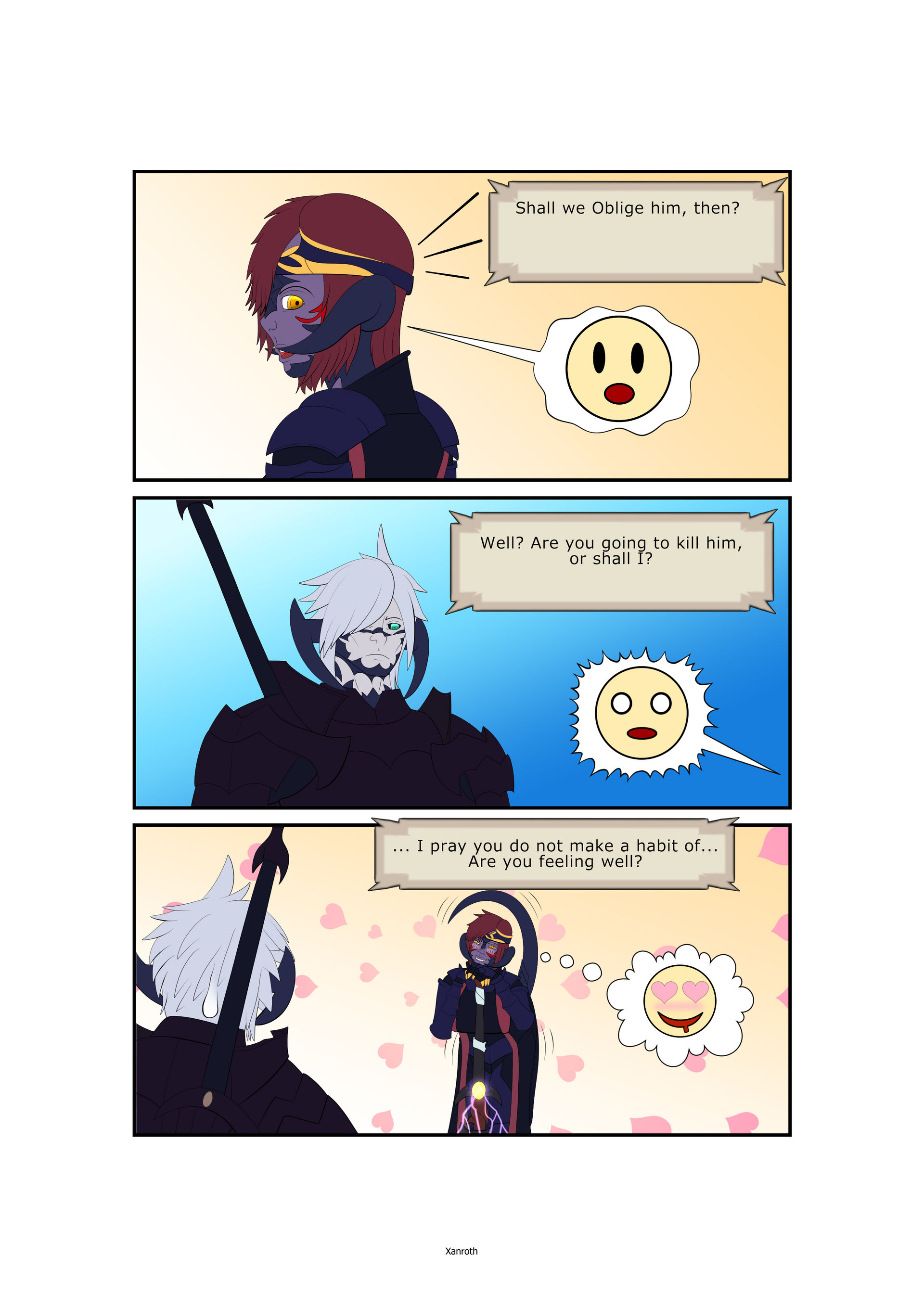 FF14 Being a Dark Knight by xanroth on DeviantArt