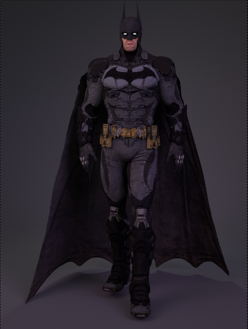 Batman Back Render Batman Render by TheUnityStudios on DeviantArt