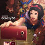 Samsung x Snow White Mock advertisement