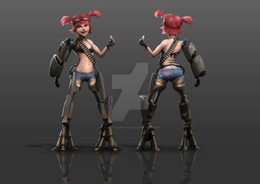 One-arm-Wendy (concept character)