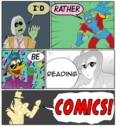 I'd Rather Be Reading Comics!