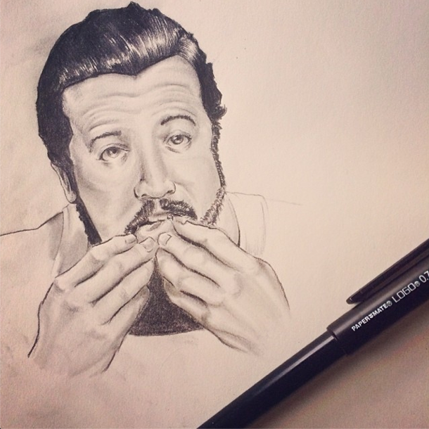 Fat Mac - Always Sunny Sketch