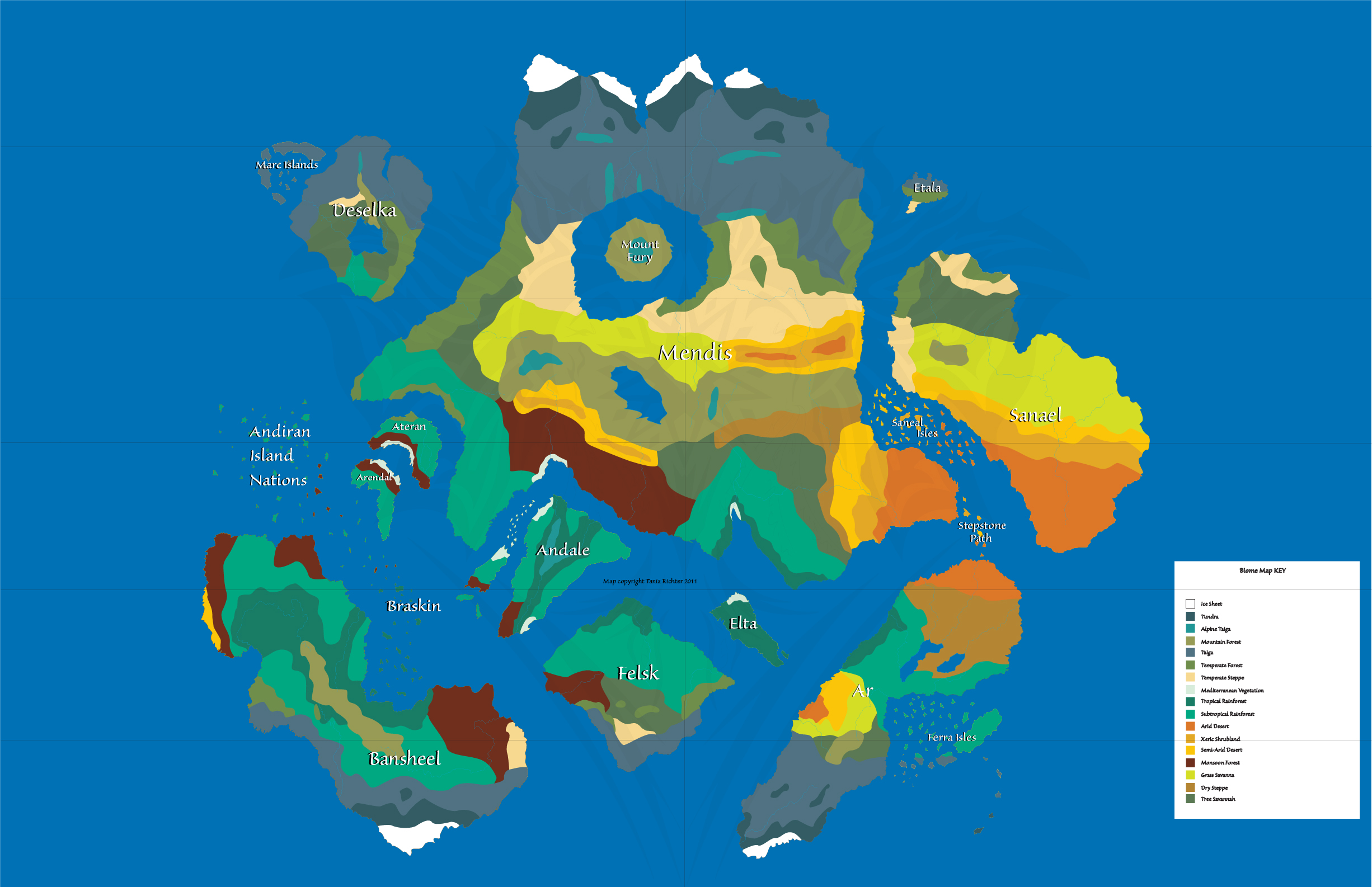 Triskai Biome Map