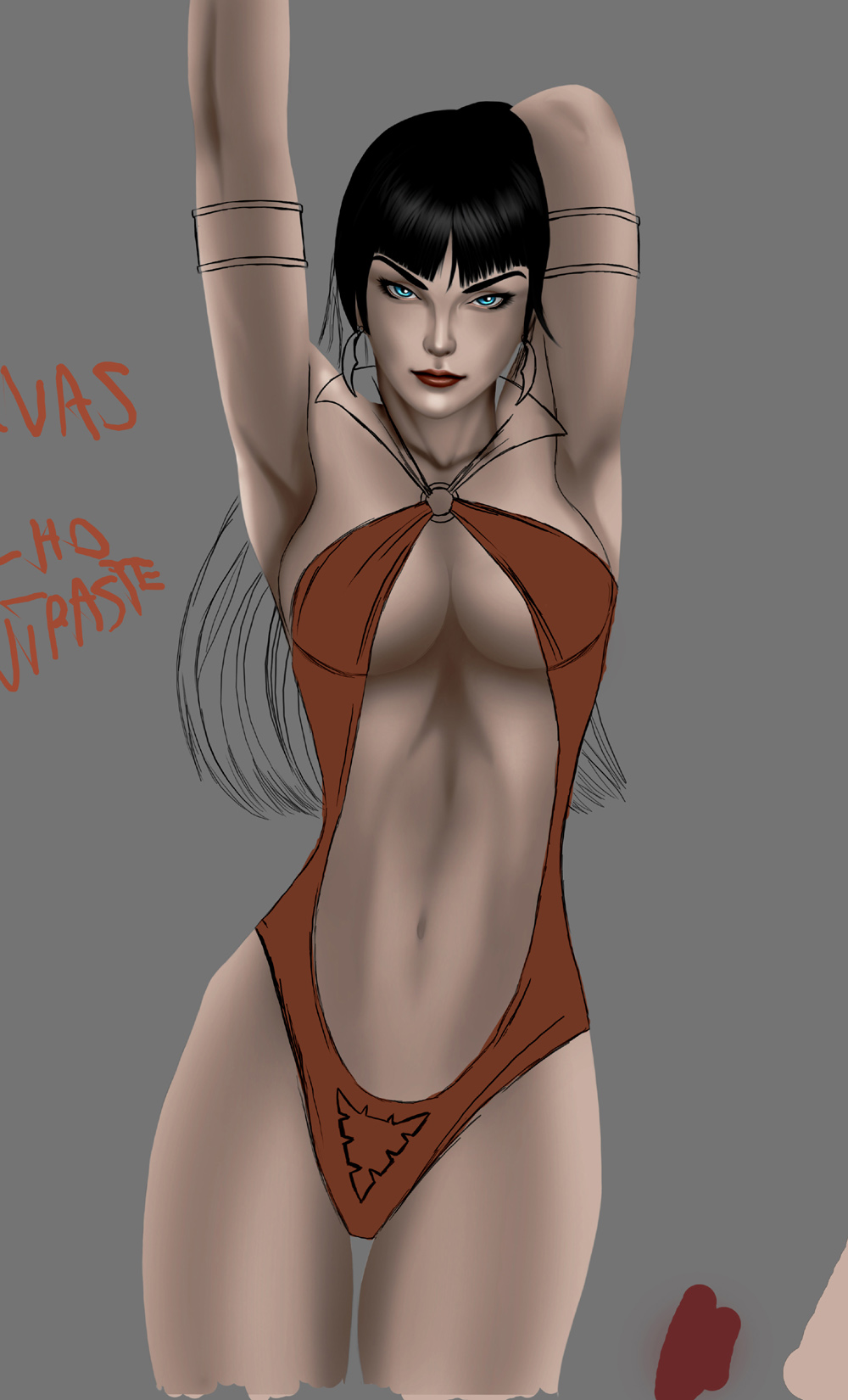 Vampirella in progress