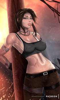 Lara Croft - optional NSFW on Patreon