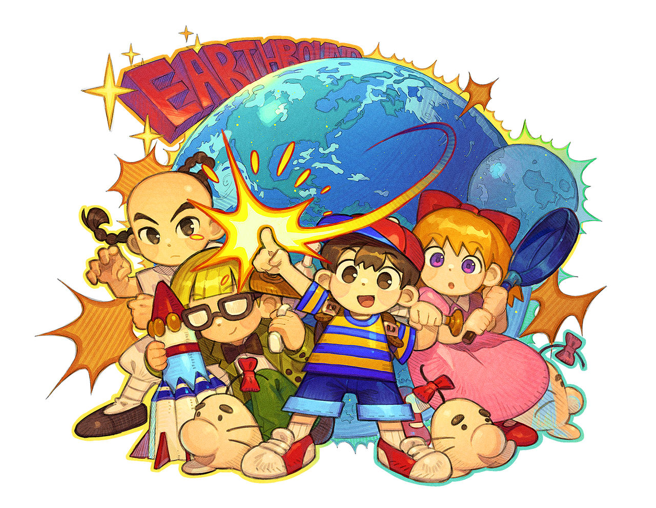 Earthbound Deviantart Earthbound by 9twoeight on DeviantArt