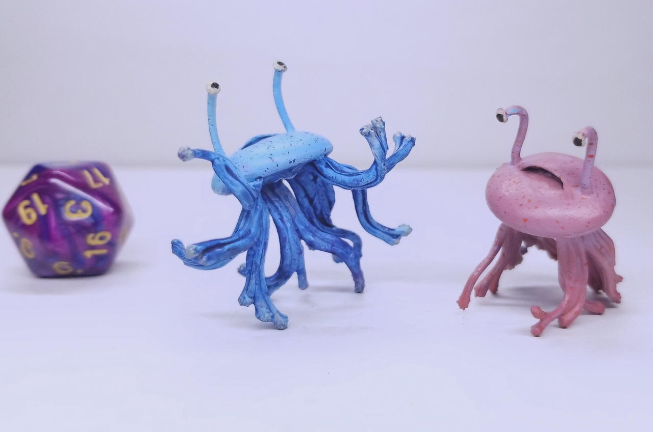 Flumph by PricklyArtNerds on DeviantArt