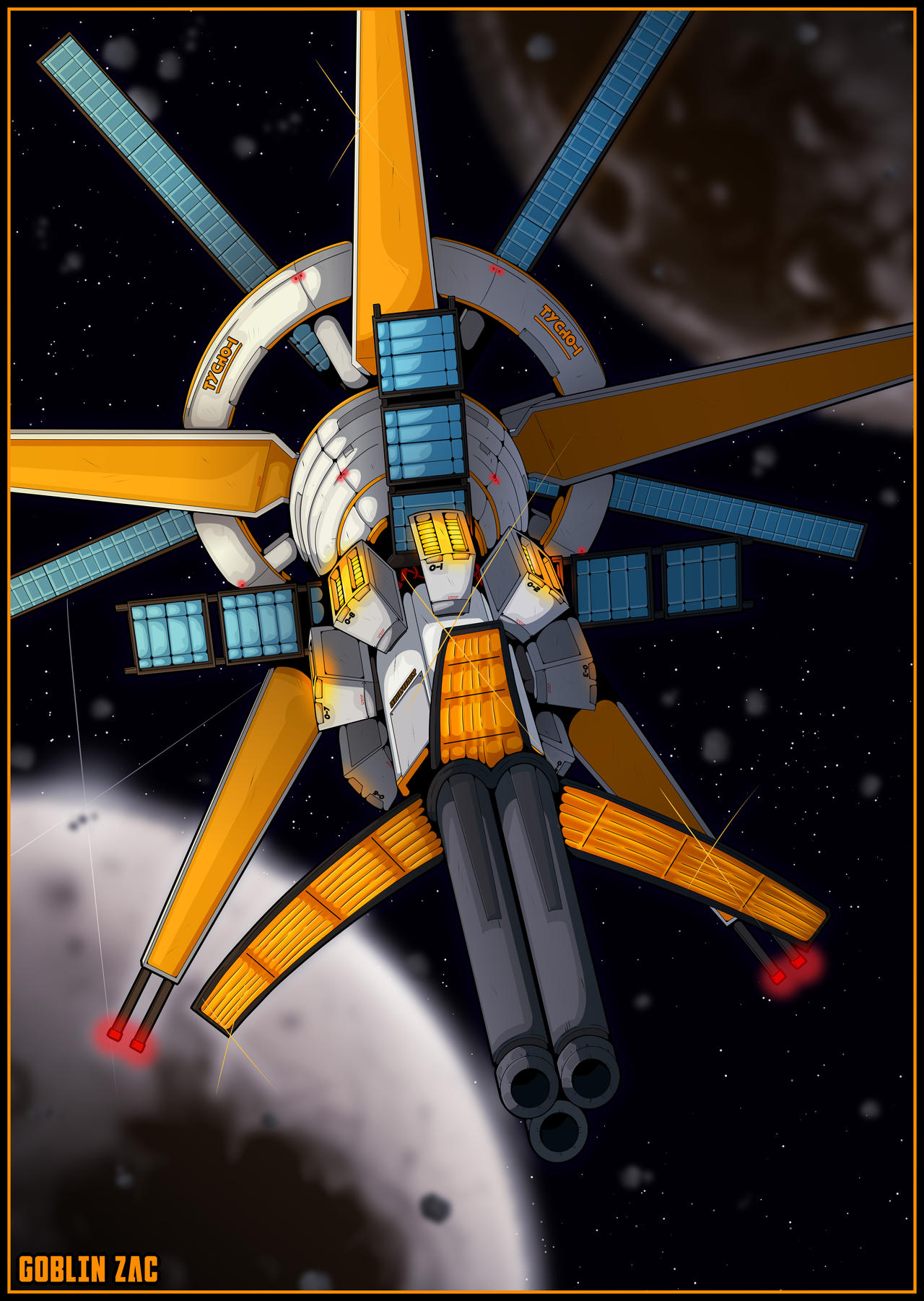 HG-0000 Tycho-1 Orbital Superweapon by GoblinZac on DeviantArt