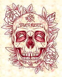 Santa Muerte Skull