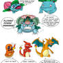 The Kanto Starters