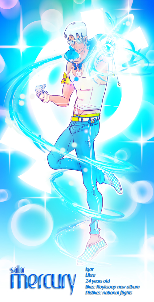 Sailor Mercury boy