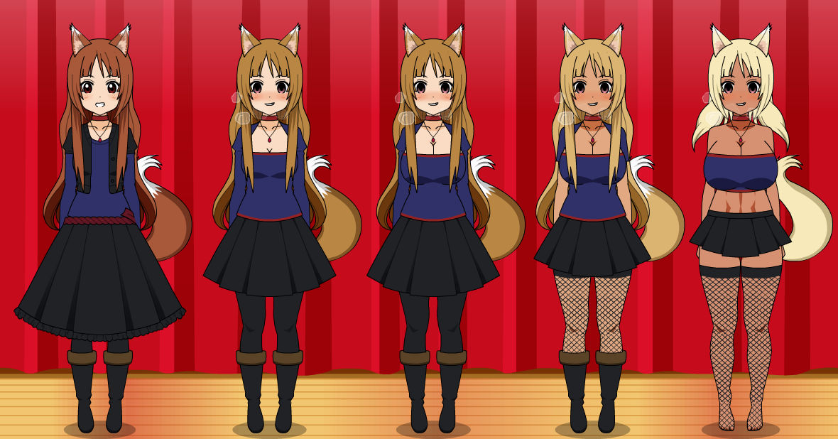 Holo - Bimbo Transformation by TFLawrence on DeviantArt