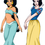Disney Princesses - Batch 1 - Jasmine and Snow