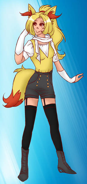 [OPEN] Gijinka Adopts: Braixen (CLOSED)