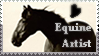Horse stamp