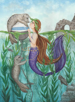 Mermaid Meets Seals