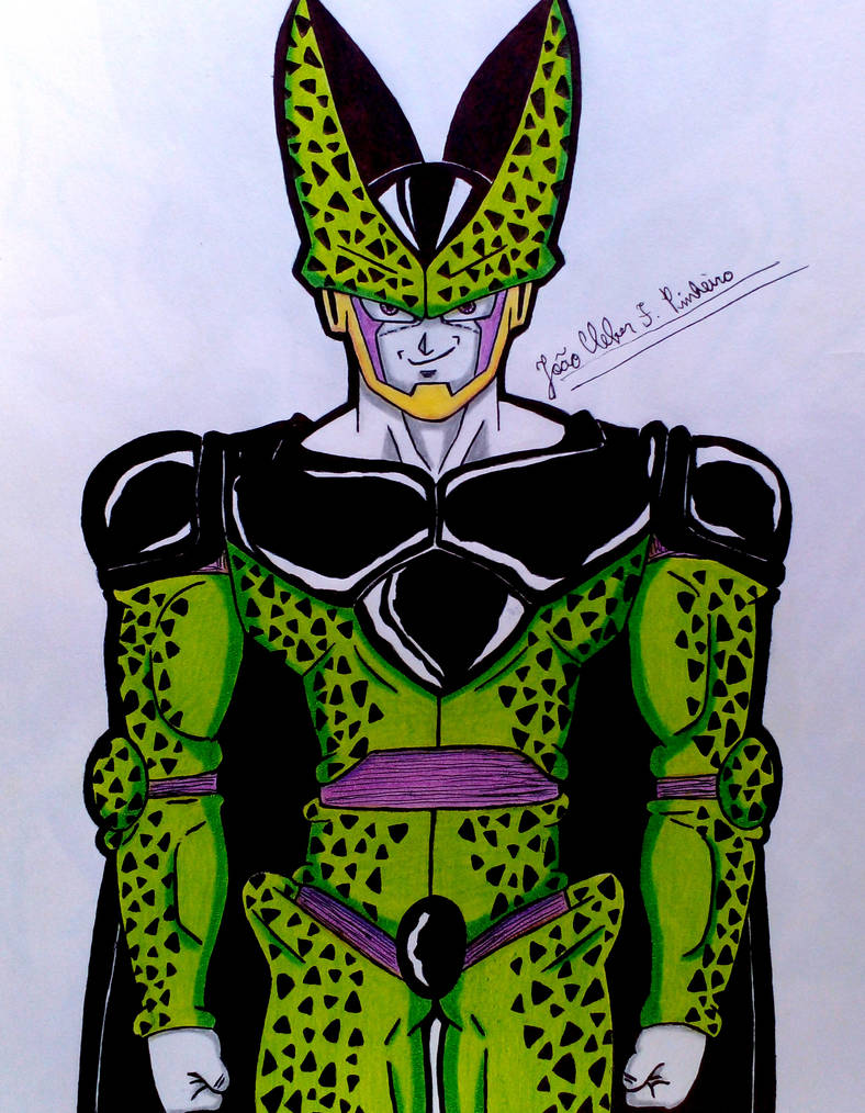 Cell ( perfect Cell ) by JCArt0 on DeviantArt