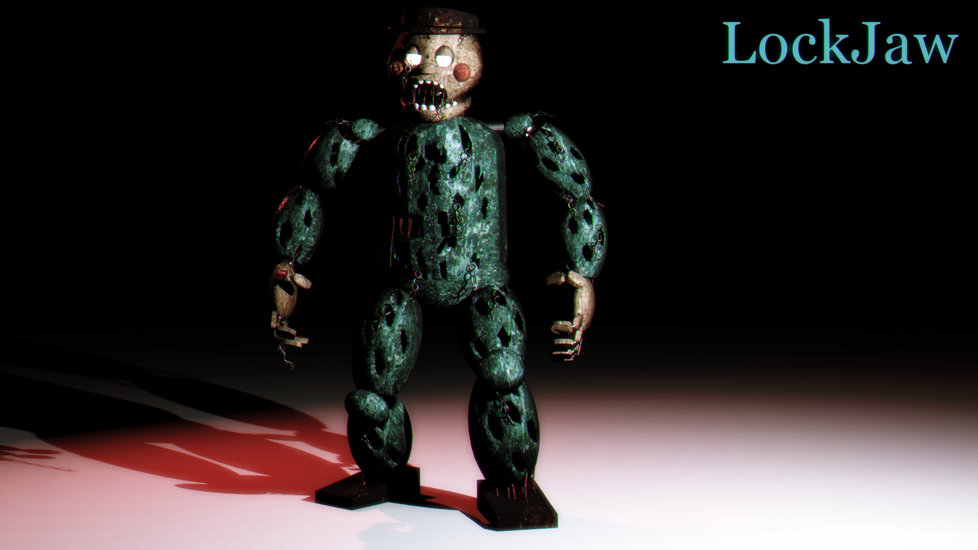 C4D/FNaF) Lockjaw Remastered by AndroidGamer143 on DeviantArt