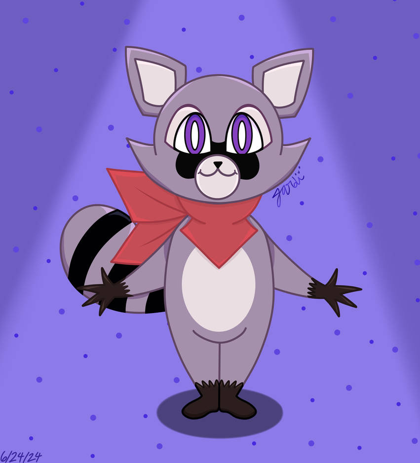 Rambley the Raccoon :3 by JordiDoesDrawing on DeviantArt