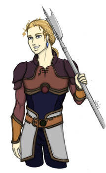 Spearbearer :in color: