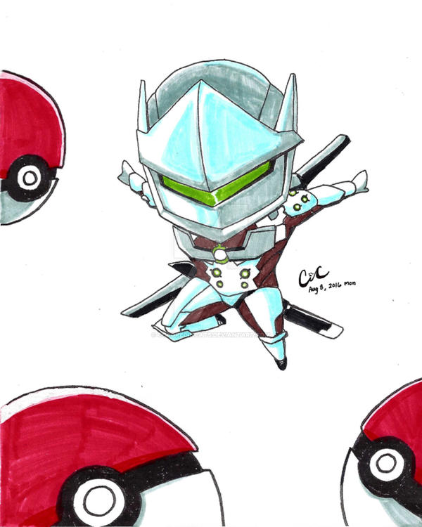 Genji The Pokemon Master By Coloredincats On Deviantart Genji The Pokemon Master By Coloredincats On Deviantart
