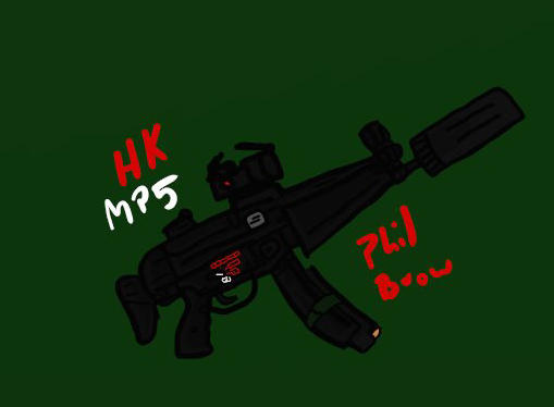 HK MP5 with Optical and Suppressor by PhilBrow on DeviantArt