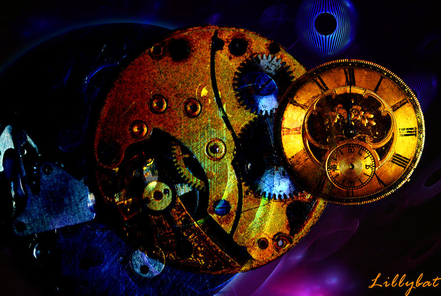 Time Compass Deviantart Time by lillybat on DeviantArt