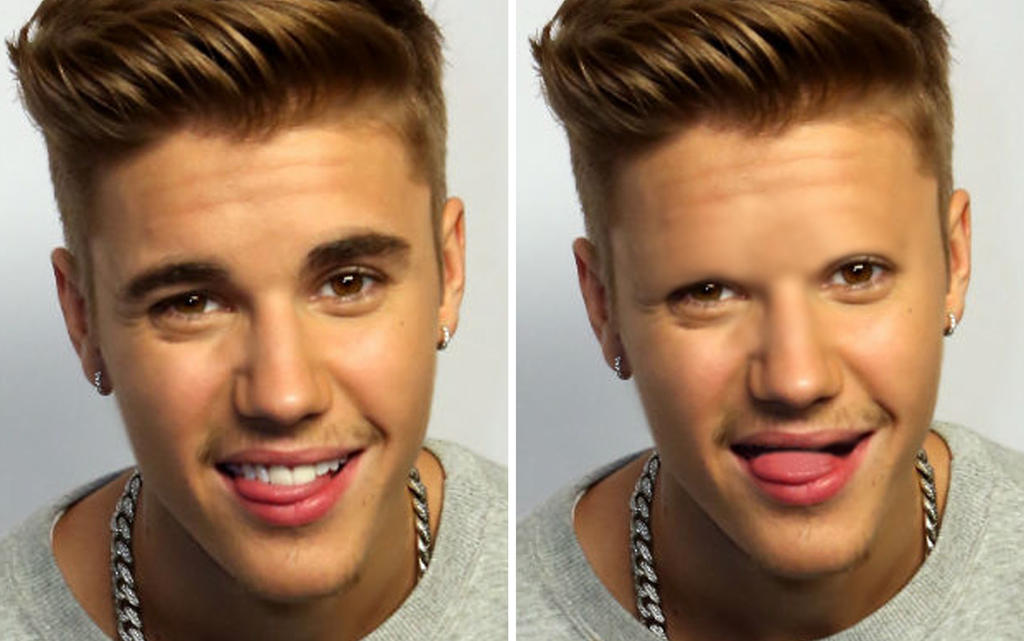 Justin Bieber Without Teeth and Eyebrows by FabulousFappie on DeviantArt