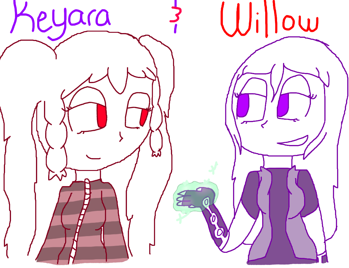 .:GIFT:. keyara and willow