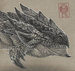 Rathalos by LycanthropeHeart