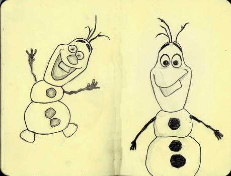 Moleskine: Frozen - Olaf