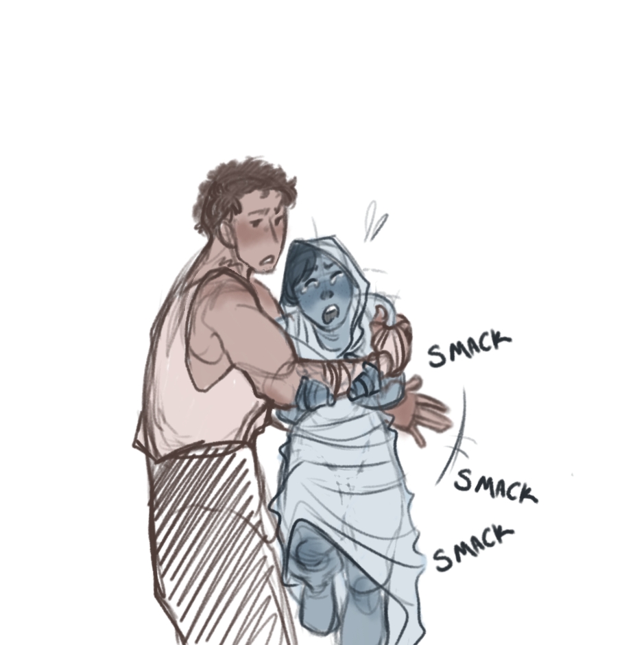 The Naughty Deity by TealeGritts on DeviantArt