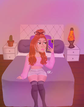 Girl In Her Room