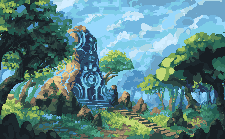 Video Game Style Pixel Art Landscape (ANIMATED!) by WhyPeopleRage on  DeviantArt