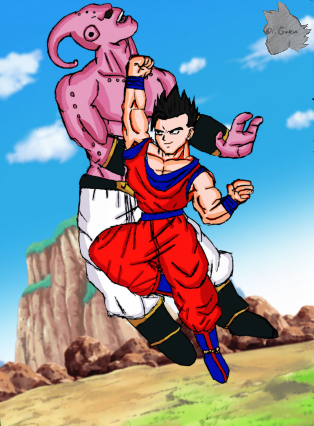 Dragon Ball: Piccolo, Super Buu y Gohan. Wallpaper by HunterNation on  DeviantArt