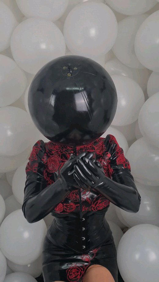 Anonymous Inflatable Inflatable hood, latex and balloons by joestapes70 on DeviantArt