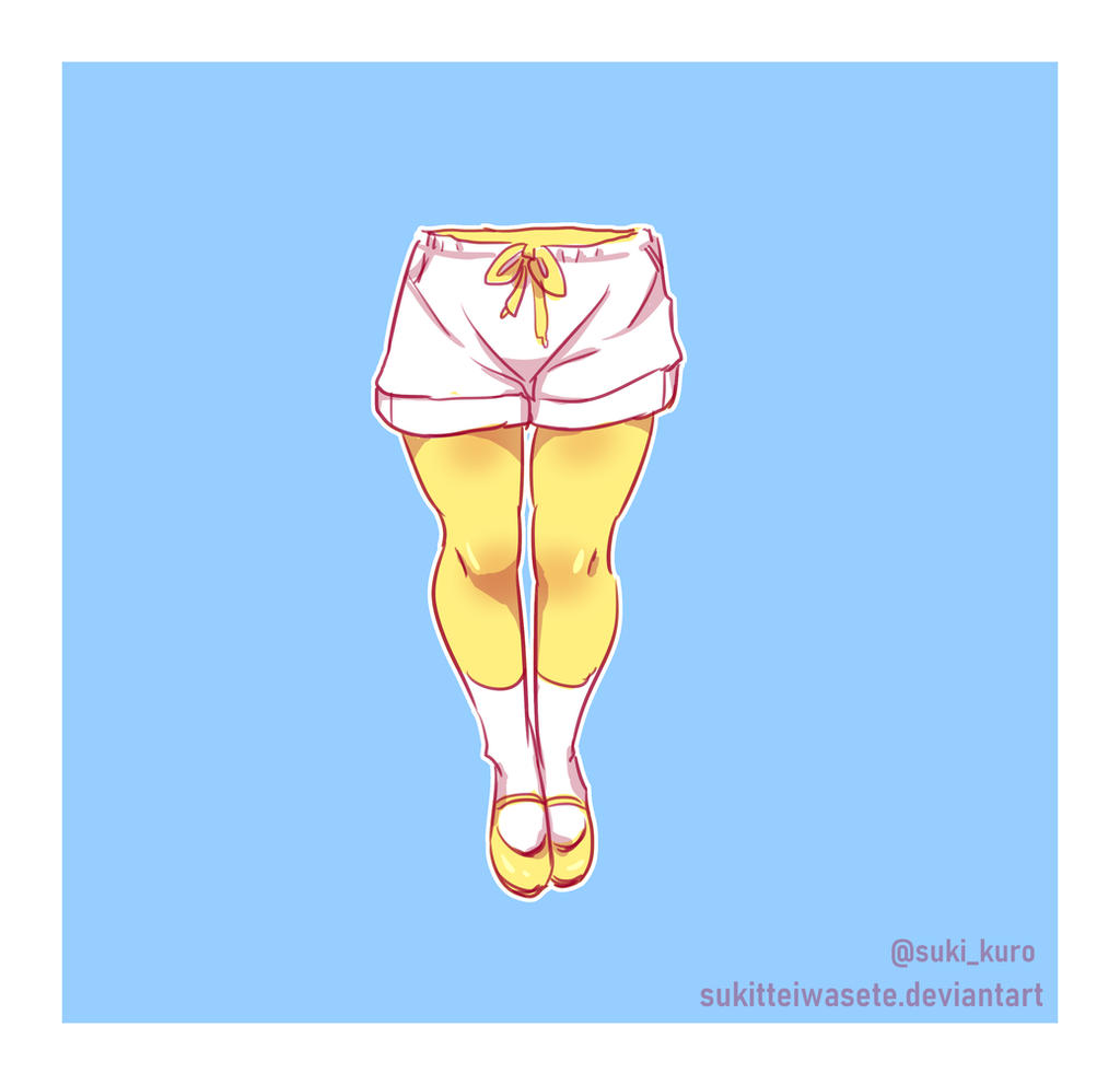 Deviantart Knees Knees (Yellow) by SukitteIwasete on DeviantArt