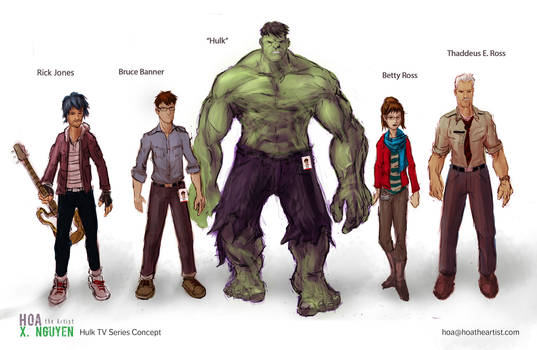 Hulk Young Adult TV Series Concept