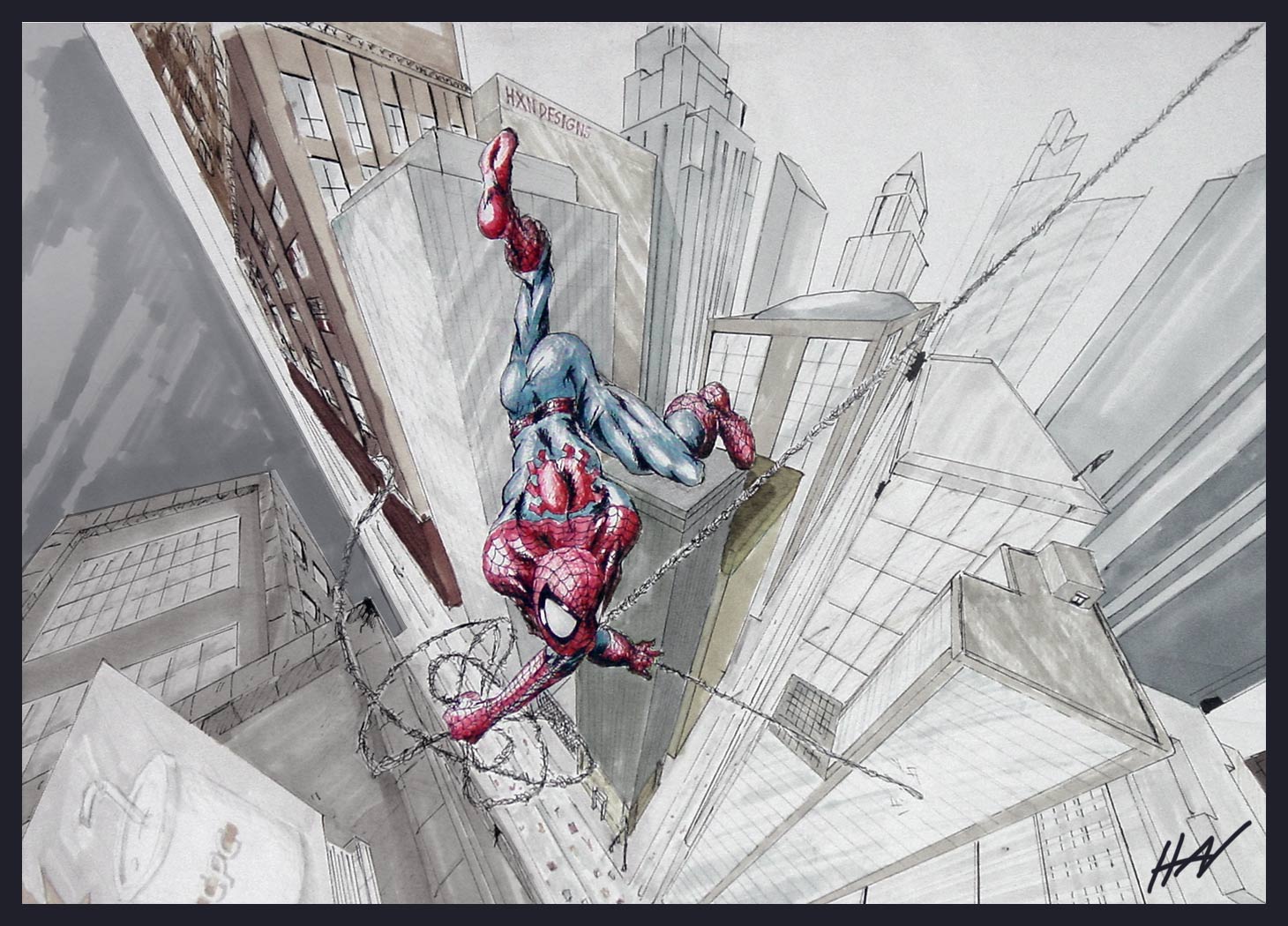 Spidey in Three Point