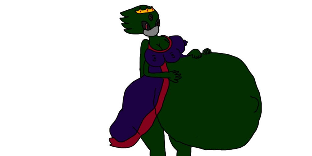 Nervina the pregnant alien queen by Kryten51 on DeviantArt.