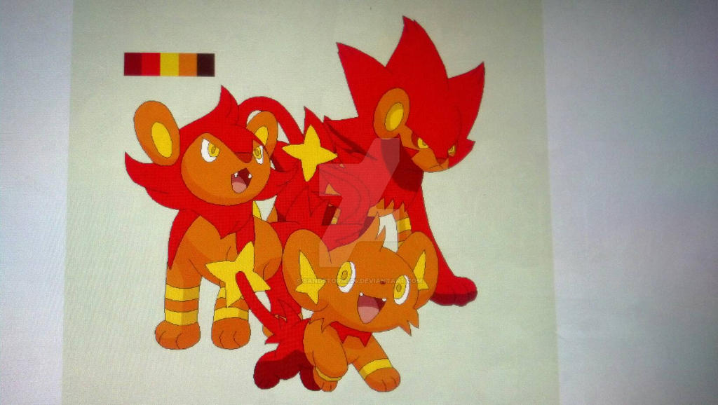 Autumn the Luxray + Evolution chart by Sandstorm724 on DeviantArt