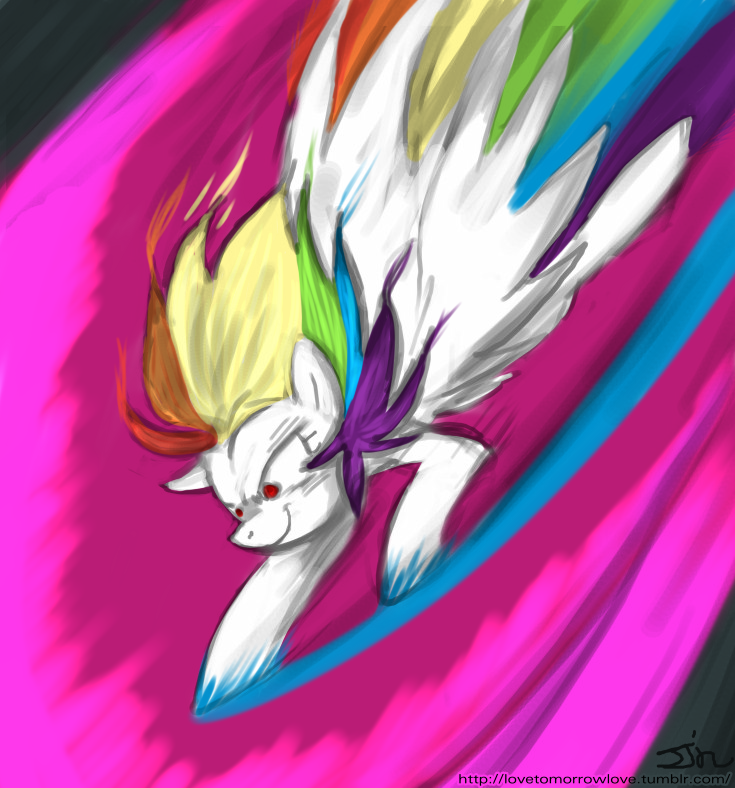 Super Rainbow Dash by JohnJoseco (colored)