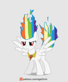 Embrace your true destiny, Rainbow Dash.