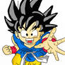 kid goku gt colored