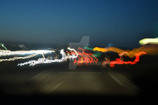 4 second exposure highway