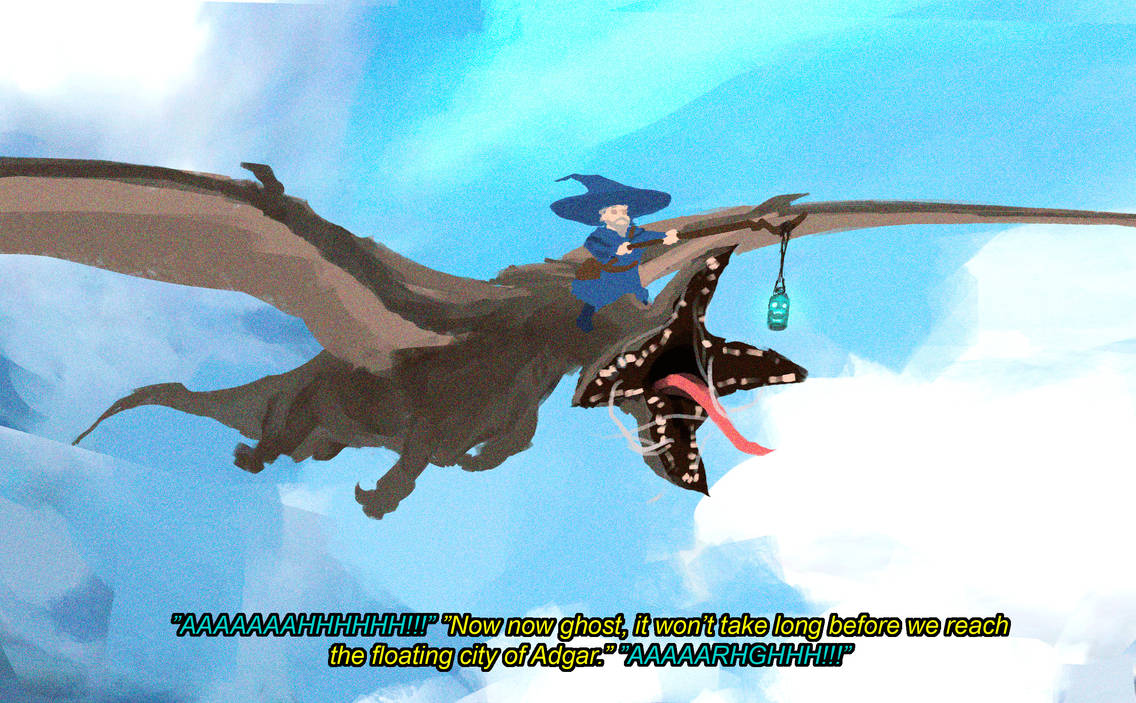 Flying Wizard Animation Wandering Wizard 33: Flying by NorthernHermit on DeviantArt
