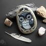 Constellation Owl Hand-painted Stone