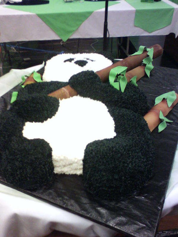 panda cake